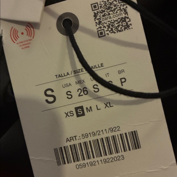 Zara NWT ZW Collection satin lace skirt 5919/211 - Picture 11 of 11